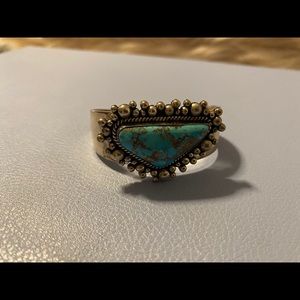 Artie Yellowhorse Navajo cuff bracelet